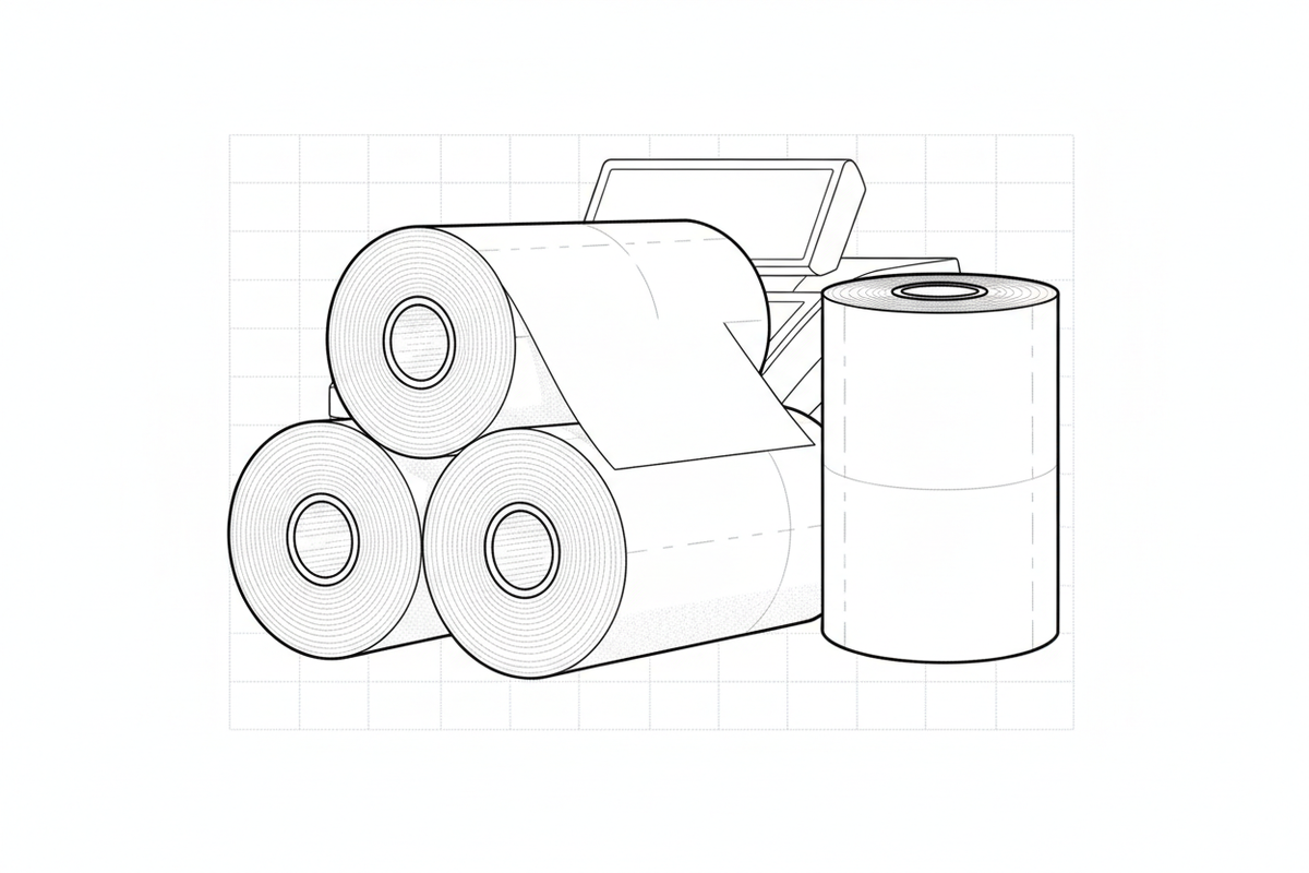 Formostop Rouleaux Rouleaux CB TPE Thermiques - Terminaux Paiement - Balmagne
