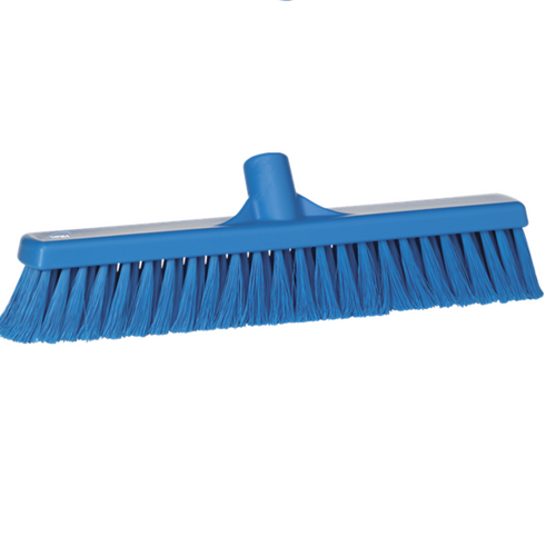 Balai Vikan 410 mm fibres souples fleurées – spécial poudres – HACCP alimentaire