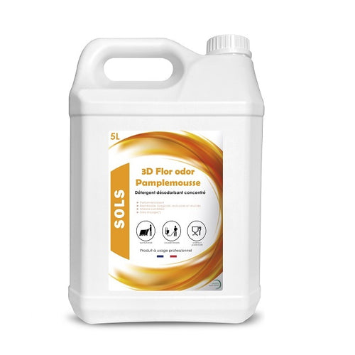 Détergent désinfectant surodorant pour sols et surfaces