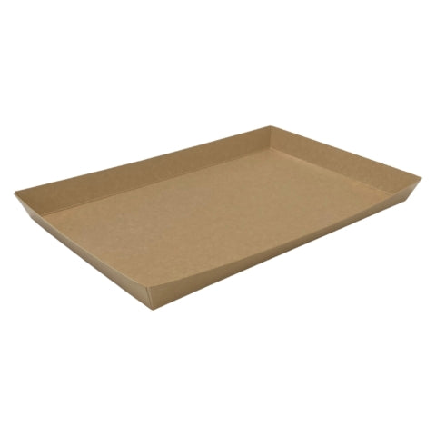 Plateau repas en carton kraft avec fenêtre – emballage alimentaire recyclable pour plats chauds et froids