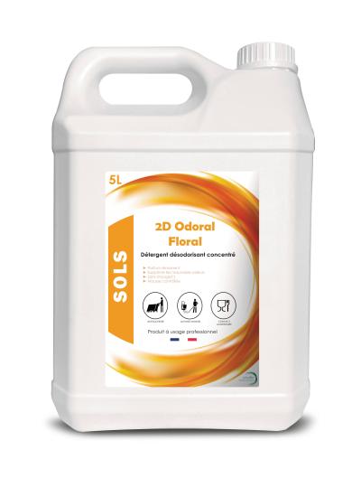 Détergent désinfectant surodorant pour sols et surfaces
