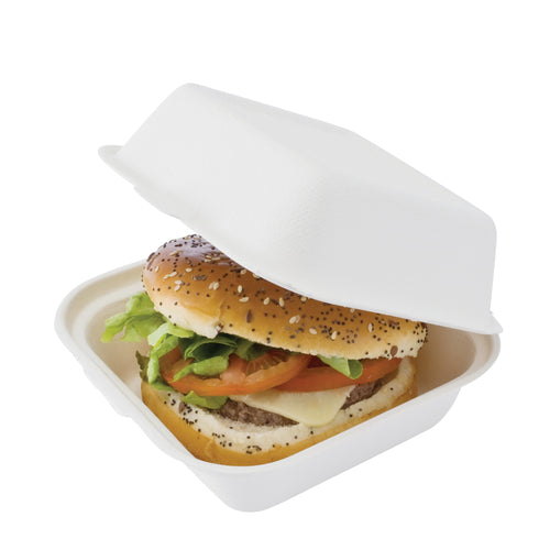 Boîte burger couvercle attenant