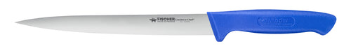 Couteau Filets de Sole 20 cm Bleu – Couteau Fischer professionnel inox pour poissonnerie
