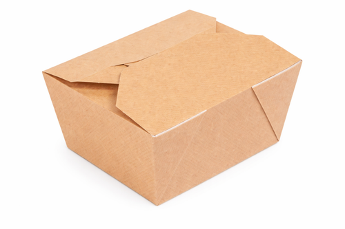 Boîtes américaines micro-ondables Lunch box kraft