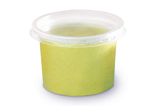 Couvercle pot dessert PP hermétique – couvercle transparent pour pots 7,5 cl et 10 cl