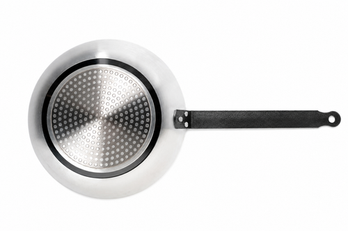 Poêle induction aluminium 28 cm USSON – manche inox – épaisseur 3 mm