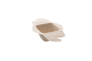 Boîte repas en fibre végétale BePulp Meal Box To Go – Emballage alimentaire écologique