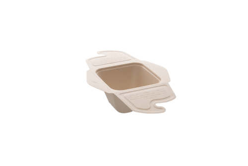 Boîte repas en fibre végétale BePulp Meal Box To Go – Emballage alimentaire écologique