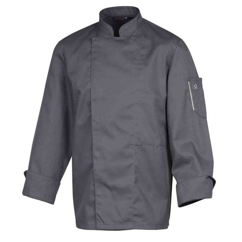 Veste NERO manches longues grise anthracite