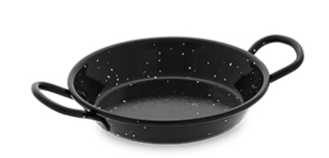 Plat à paëlla en acier émaillé – Plat de cuisson professionnel