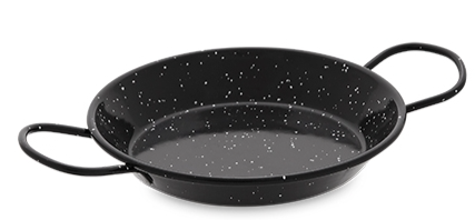 Plat à paëlla en acier émaillé – Plat de cuisson professionnel