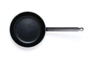 Poêle induction aluminium 32 cm USSON – manche inox – épaisseur 3 mm