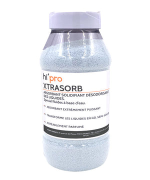 Absorbant solidifiant désodorisant des liquides.