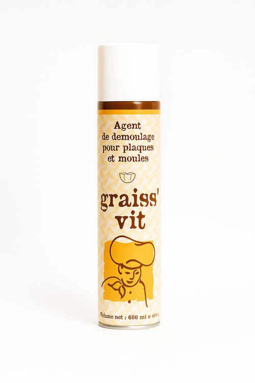 Agent de démoulage spray pour plaques et moules 600 ml – Boulangerie Pâtisserie
