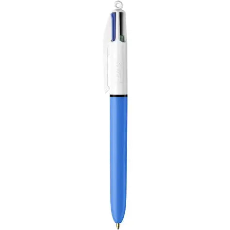Stylo bille 4 couleurs BIC – stylo rétractable pratique et polyvalent