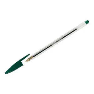 Stylo bille vert BIC Cristal Original – écriture fluide et fiable à l’unité