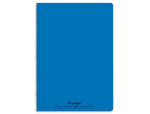 Cahier Cambridge Bleu 24x32 cm – 96 Pages Seyès