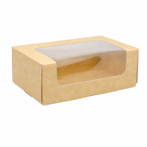 Boîte Fenêtre Kraft avec Plateau Carton