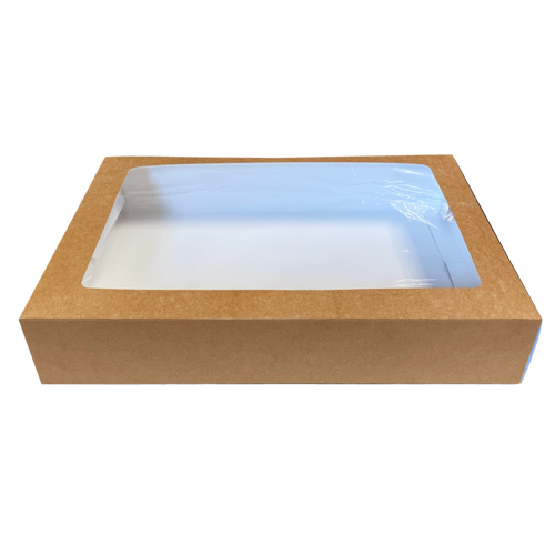 Boîte à plateau avec fenêtre