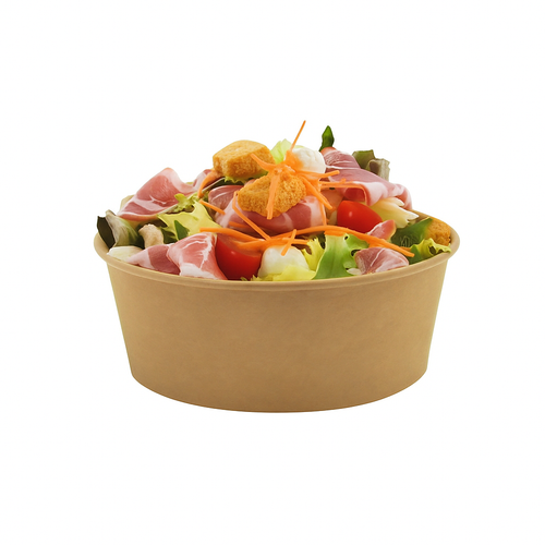 Bols à Salade Kraft – Carton avec Enduction PE