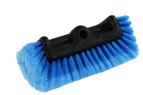 Brosse de lavage poils doux 25 cm Quadri-Faces – anti-rayures – nettoyage véhicules et surfaces