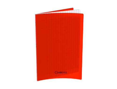 Cahier Cambridge Rouge 24x32 cm – 96 Pages Seyès