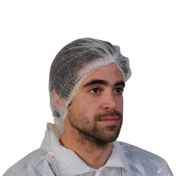 Charlotte à clip non tissée – protection capillaire hygiène professionnelle