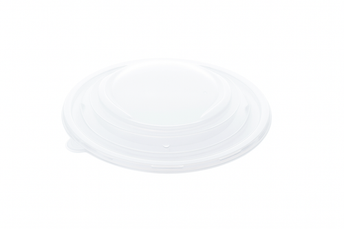 Couvercle PP transparent pour saladier rond – étanche et micro-ondable