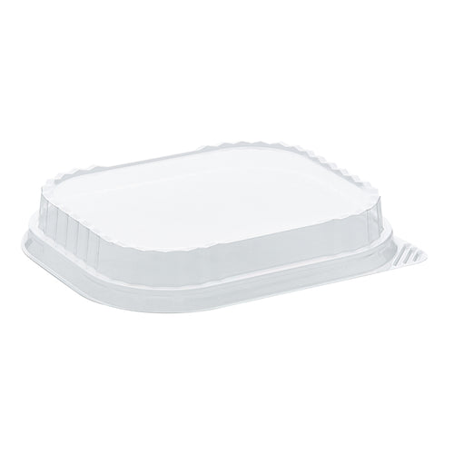 Couvercle PET pour barquette aluminium noire READY2COOK® – couvercle alimentaire recyclable