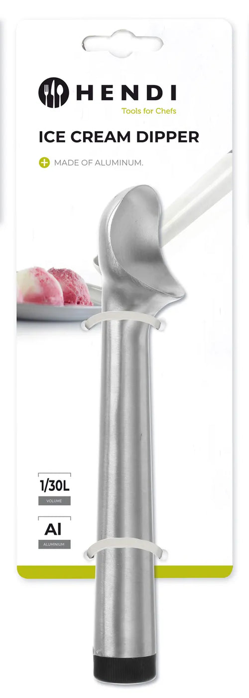 Cuillère à glace professionnelle aluminium