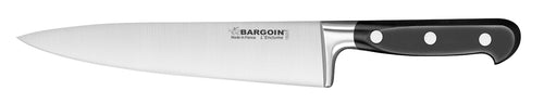 Couteau de Chef - Manche Noir Inox Professionnel