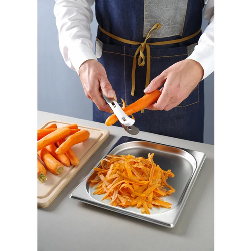 Éplucheur à asperges professionnel double lame