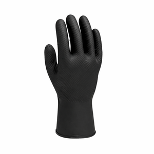 Gant nitrile noir non poudré XTRA GRIP