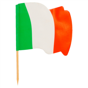 Petits drapeaux Italia 4×3 / 6,5 cm – assortis bois (144 unités)