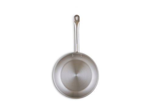 Poêle à frire inox Ø36 cm Fuji – grande poêle professionnelle en acier inoxydable
