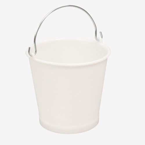 Seau rond blanc alimentaire Gilac 10 L