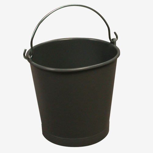 Seau rond noir alimentaire Gilac 10 L