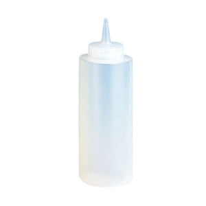 Poire à sauce translucide 360 ml – Flacon souple alimentaire