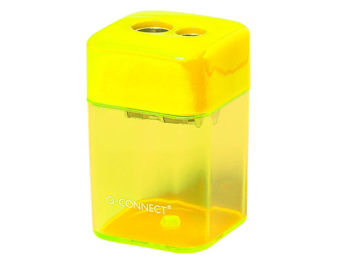 Taille-crayon Q-Connect 2 Usages avec Réservoir