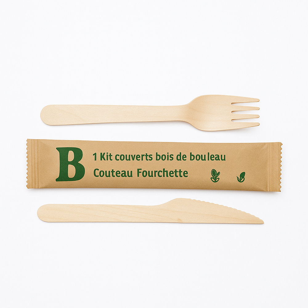 Kit 3 couverts en bois
