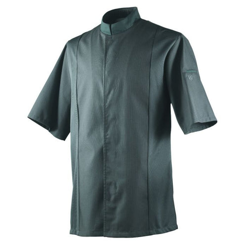 Veste Siaka manches courtes gris anthracite