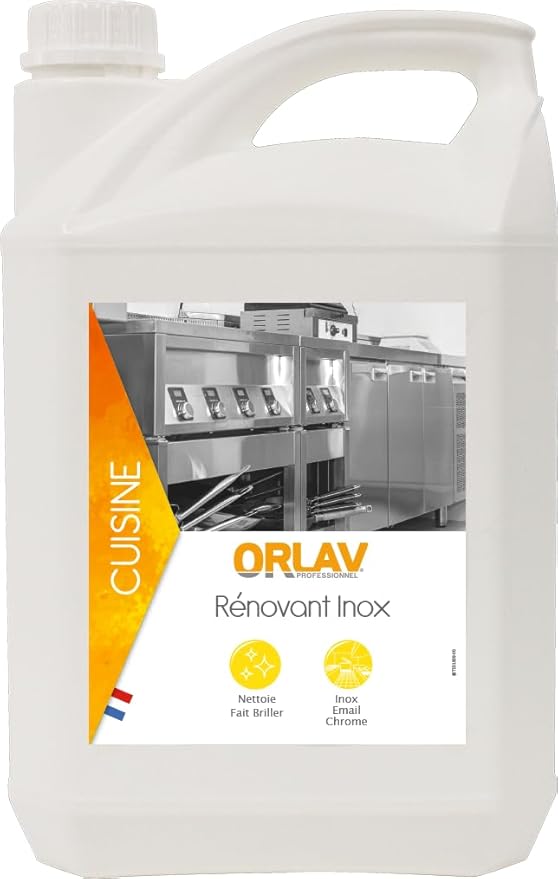 Rénovant Inox - Nettoyant Dégraissant Inox Sans Traces