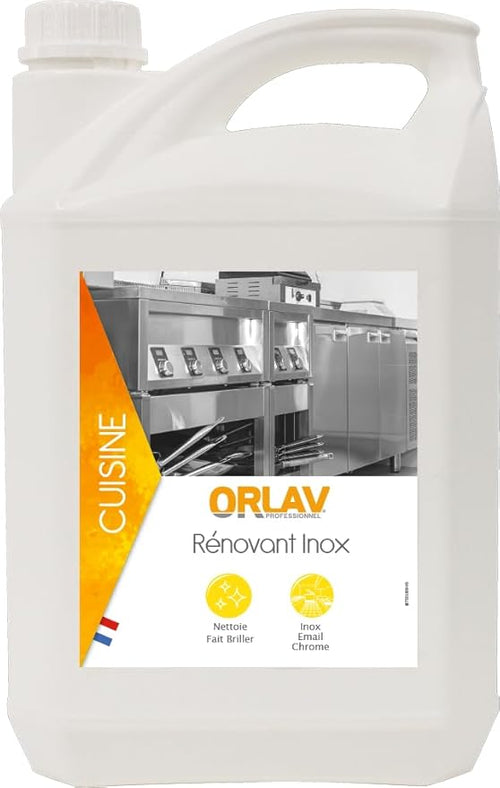 Rénovant Inox - Nettoyant Dégraissant Inox Sans Traces