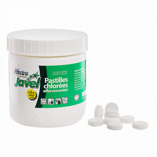 Pastilles de chlore effervescentes