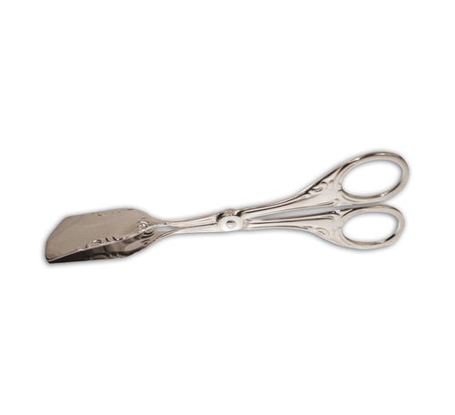 Pince à gâteaux décorée inox 18 cm – élégante et résistante pour le service