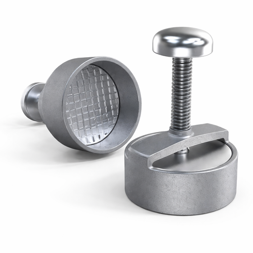 Presse à steak haché ronde aluminium Ø 90 mm