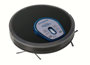 Aspirateur robot Robby, balaie, aspire et lave (ultra silencieux 54 dB)