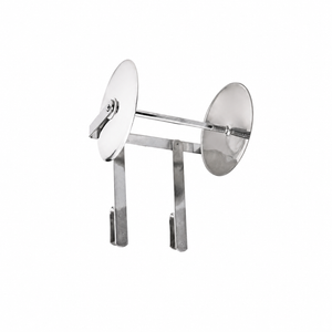 Porte rolls inox à suspendre inversé – support ficelle professionnel boucherie charcuterie