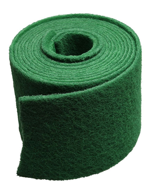 Tampon vert de récurage pour nettoyage (à découper)