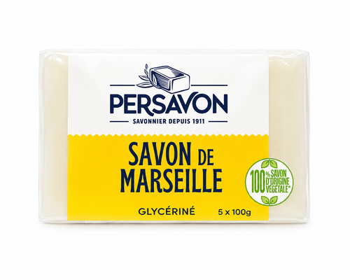 Savon de Marseille 100 g – Lot de 5 savons